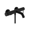 Hansgrohe Tecturis S Jednouchwytowa bateria wannowa natynkowa Czarny Matowy 73422670